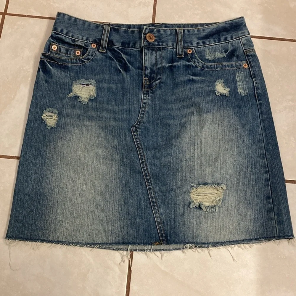 Vintage American Eagle Jean Skirt
